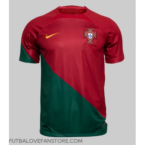 Portugalsko Diogo Dalot #2 Domáci futbalový dres MS 2022 Krátky Rukáv